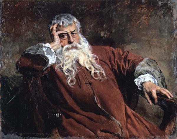 Ernest Meissonier Self-Portrait oil painting image